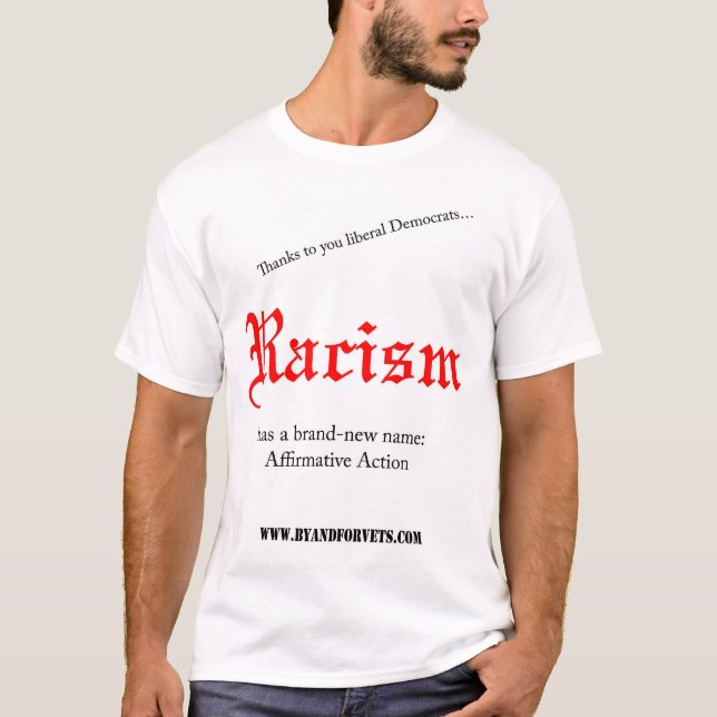 Camiseta El racismo tiene un nombre a estrenar: (Anverso)
