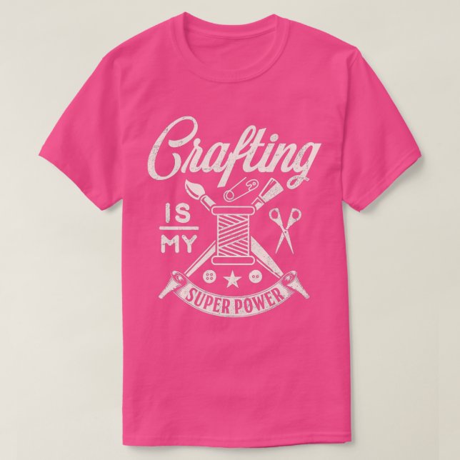 Camiseta El rafting es mi super poder DIY divertido artesan (Diseño del anverso)