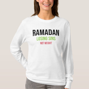 Camiseta El Ramadán pierde pecados no peso