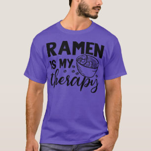 Camiseta El Ramen como terapia para la cultura de la comida