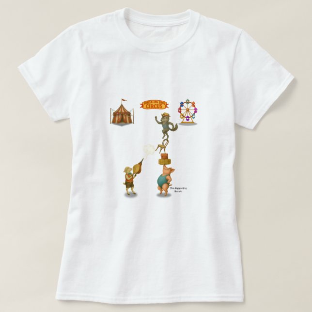 Camiseta El ramo equilibrado (Diseño del anverso)