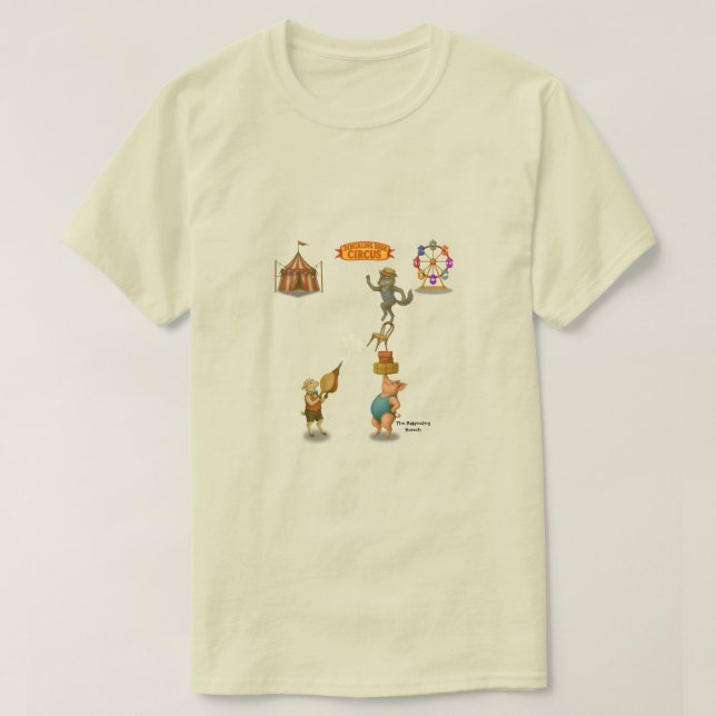 Camiseta El ramo equilibrado (Diseño del anverso)