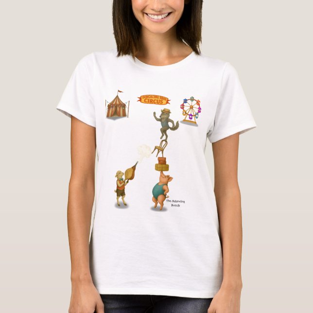 Camiseta El ramo equilibrado (Anverso)