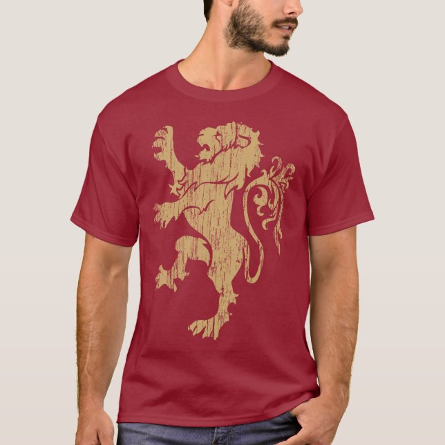 Camiseta El Rampante de los Leones (Anverso)
