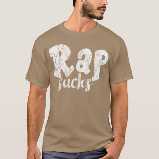 Camiseta El rap apesta divertido