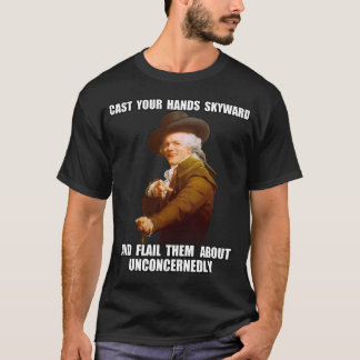 Camiseta El rap de Josepf Ducreux da hacia el cielo