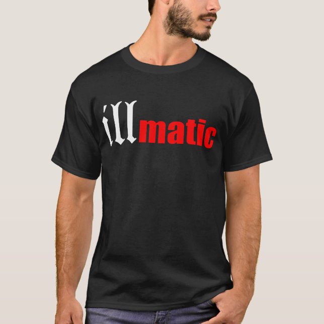 Camiseta El rap DJ de la NAS Hip Hop de Illmatic atrapa el (Anverso)