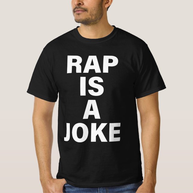 Camiseta El Rap Es Un Chiste (Anverso)
