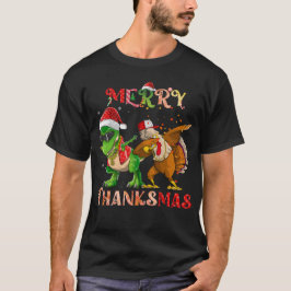 Camiseta El rapero turco de los dinosaurios de los thanksma