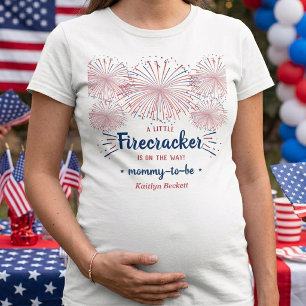 Camiseta ¡El Rastreador En El Camino! 4 De Julio Baby Showe