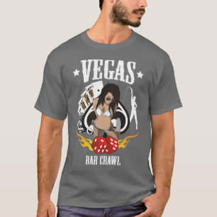 Camiseta El rastreo del bar de Vegas