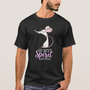 Camiseta El ratón es mi animal espiritual yo rateo a los ni
