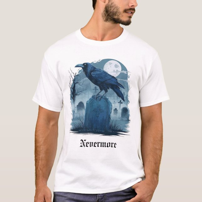 Camiseta El Raven - Nevermore (Anverso)