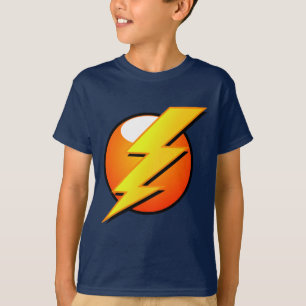 Camiseta El rayo embroma T-S oscuros