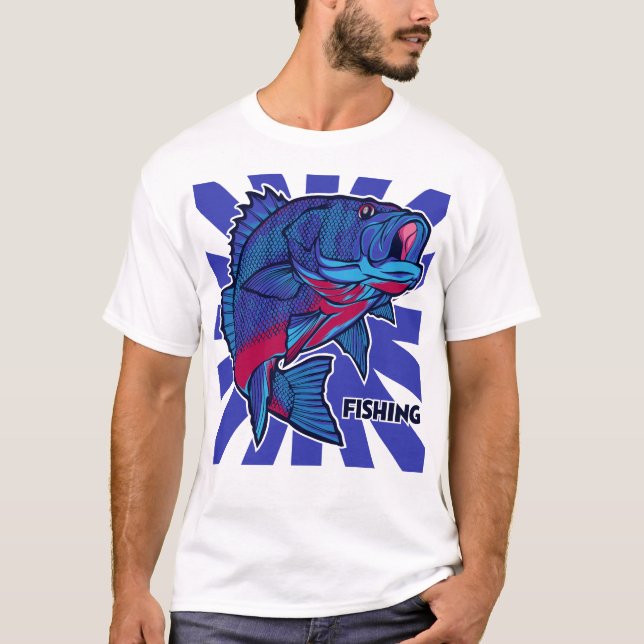 Camiseta El Real Coachman Pesca Pop Art (Anverso)