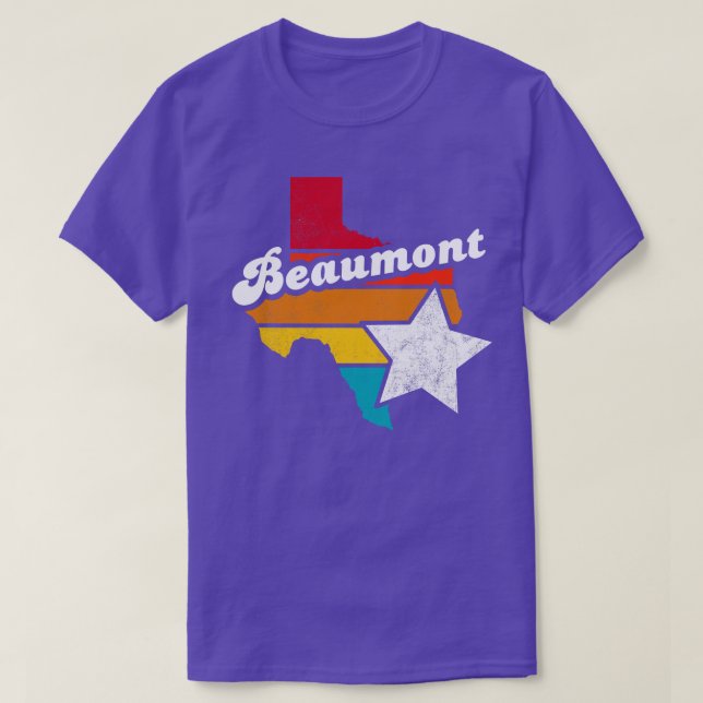 Camiseta El recuerdo de Beaumont Texas con problemas de épo (Diseño del anverso)