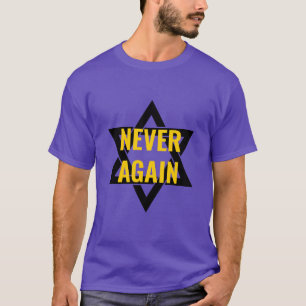 Camiseta El recuerdo del Holocausto NUNCA MÁS