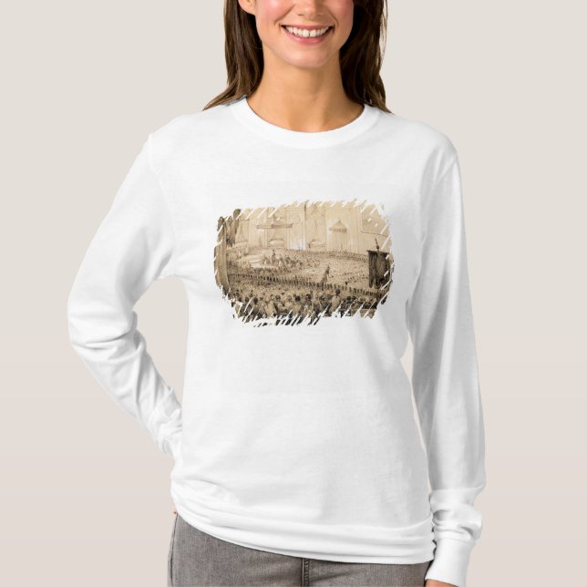 Camiseta El reestablecimiento del culto (Anverso)