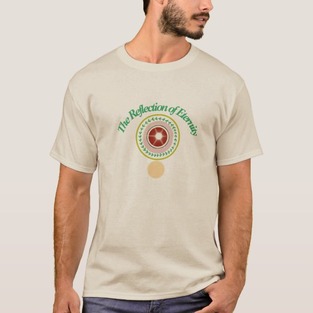 Camiseta : "El reflejo de la eternidad" T-Shirt - Circle De (Anverso)