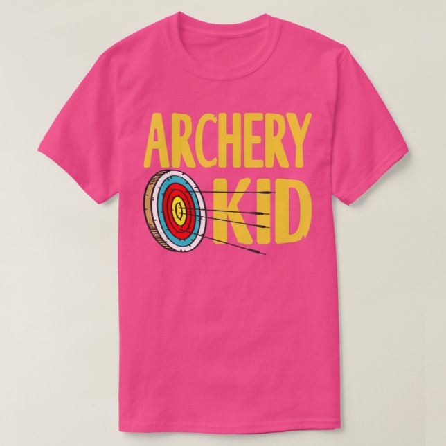 Camiseta El regalito de tiro al arco (Diseño del anverso)