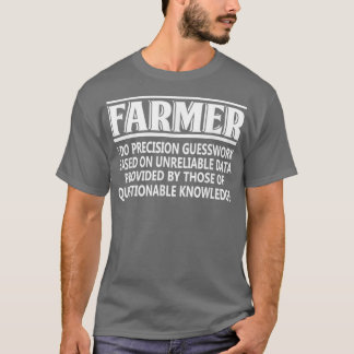 Camiseta El regalo de agricultura divertida para definición