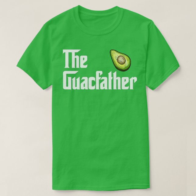 Camiseta El regalo de aguacate para el padre guacamole (Diseño del anverso)