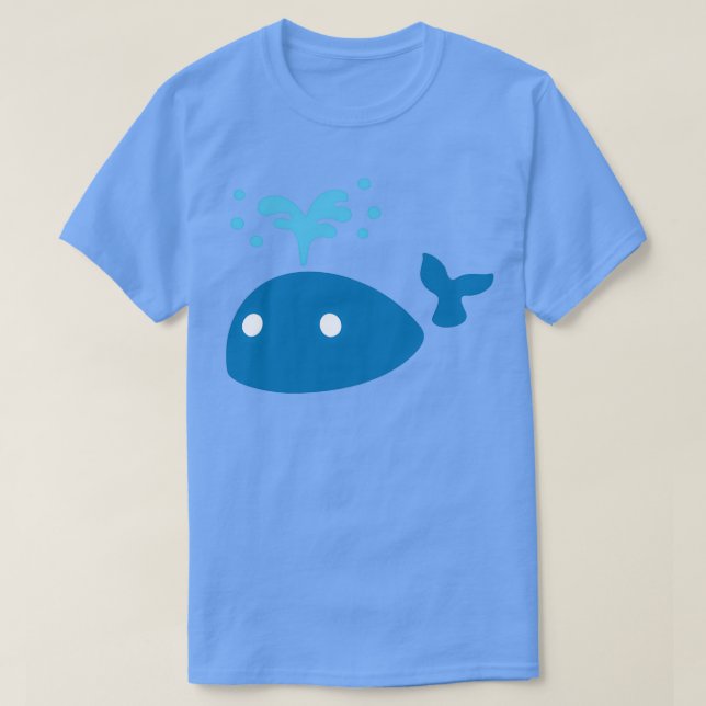 Camiseta El regalo de ballena crujiente de ballena para la  (Diseño del anverso)