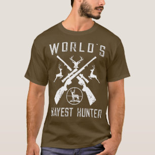 Camiseta El regalo de caza divertida de los más Okayest Hu