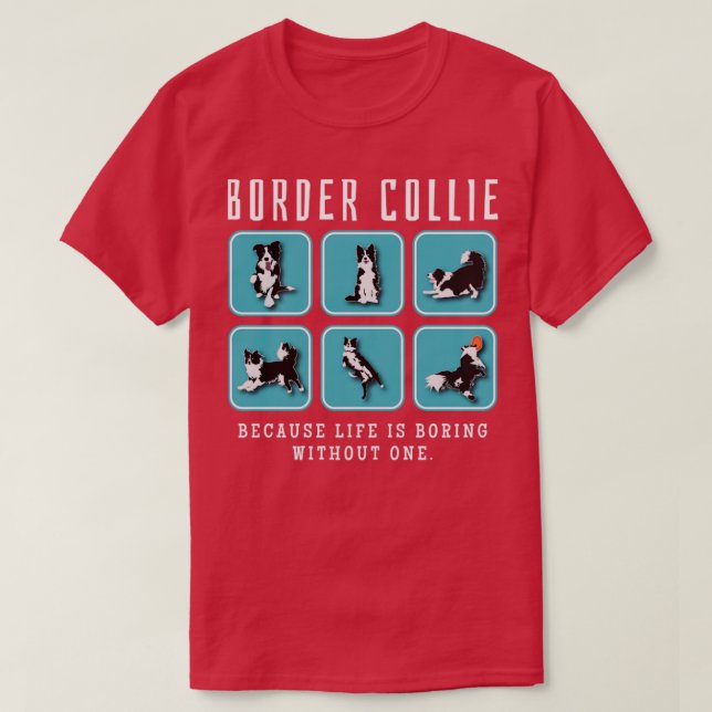 Camiseta El regalo de Collie Lover (Diseño del anverso)