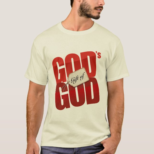 Camiseta El regalo de dios de dios (Anverso)