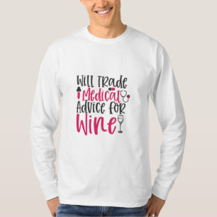 Camiseta El Regalo De Enfermeras Comerciará Asesoramiento M