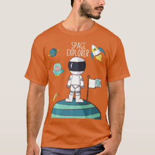Camiseta El regalo de exploración del Explorador de espacio