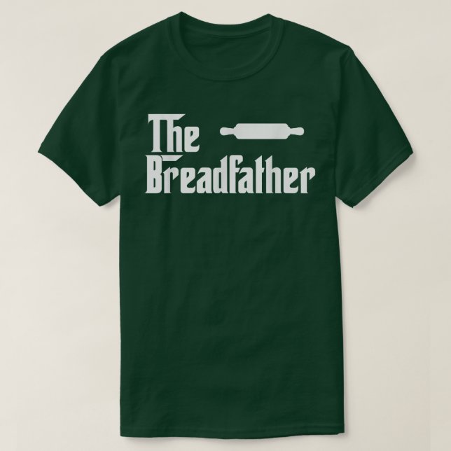 Camiseta El regalo de Funny Baker para el padre del pan (Diseño del anverso)