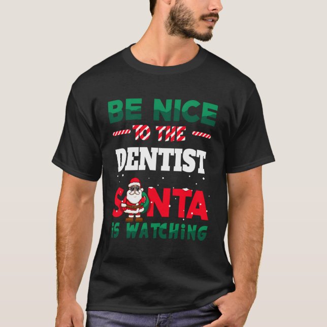 Camiseta El Regalo De Higiene Dental Es Agradable Para El D (Anverso)