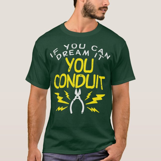 Camiseta El regalo de ingeniero eléctrico Pun divertido (Anverso)
