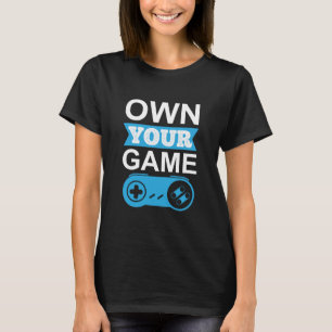 Camiseta El regalo de jugador es el dueño de tu juego