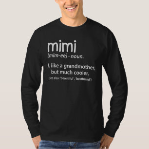 Camiseta El regalo de la abuela divertida de la definición 