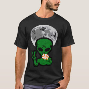Camiseta El regalo de la fiesta de Halloween de Alien Candy