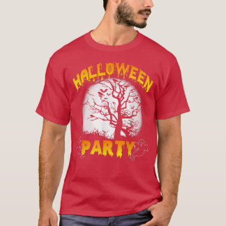 Camiseta El regalo de la fiesta de Halloween Scary Haunted 
