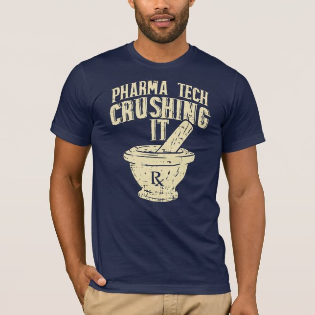 Camiseta El regalo de la Novedad química de Pharma Tech apl (Anverso)