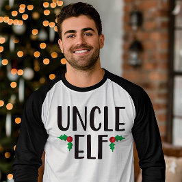 Camiseta El regalo de Navidades de la familia Uncle Elf