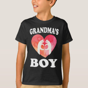 Camiseta El regalo de niño nieto de la abuela