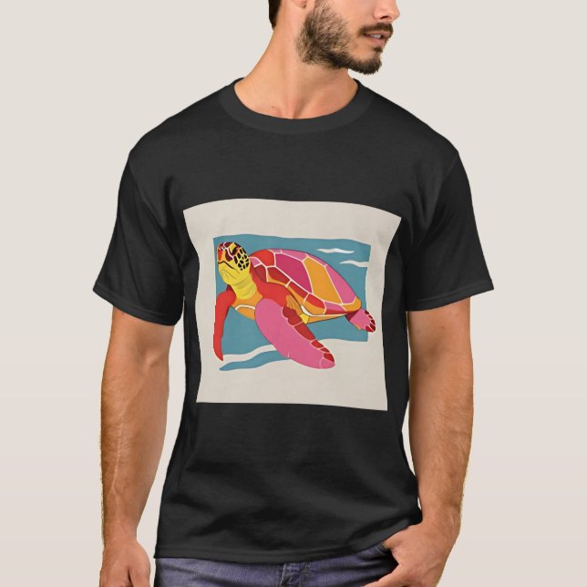 Camiseta El regalo de Patchworkurtle (Anverso)