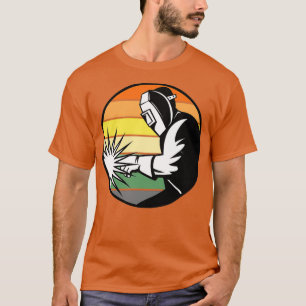 Camiseta El regalo de soldadura divertido de Ocupación 16