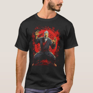 Camiseta El regalo de tai chi chino al estilo japonés para 