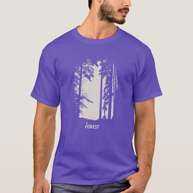 Camiseta El regalo de un amigo de The Cure A Forest (Anverso)