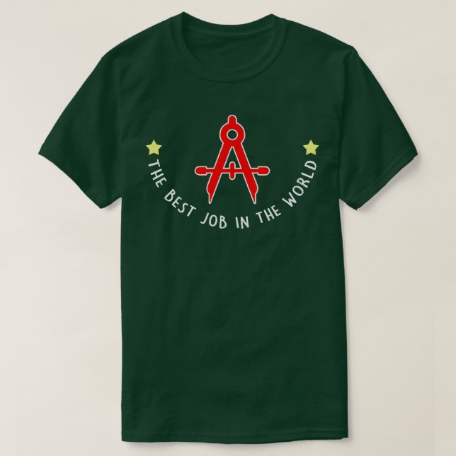 Camiseta El regalo de un meme de un orgulloso arquitecto a  (Diseño del anverso)