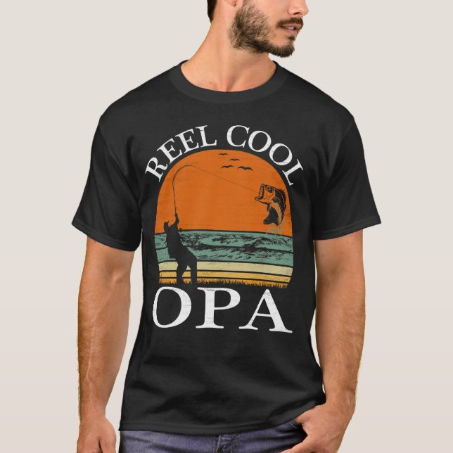 Camiseta El regalo del Día del Padre de Reel Guay Opa (Anverso)
