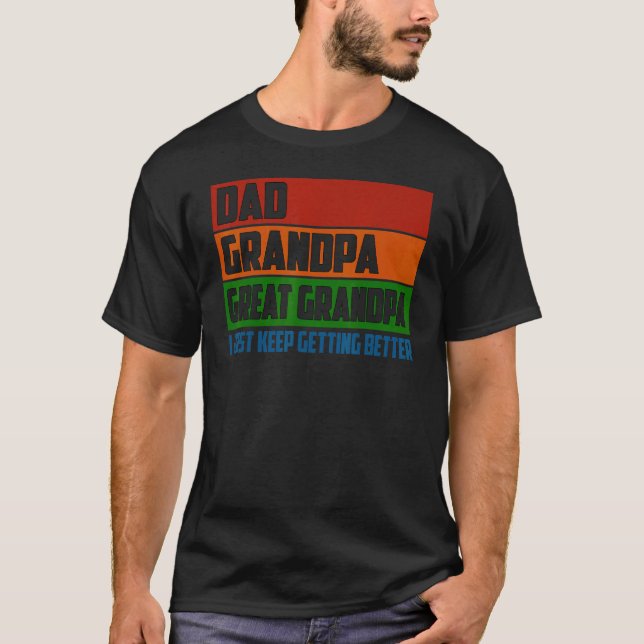 Camiseta El regalo del Día del Padre del Abuelo (Anverso)