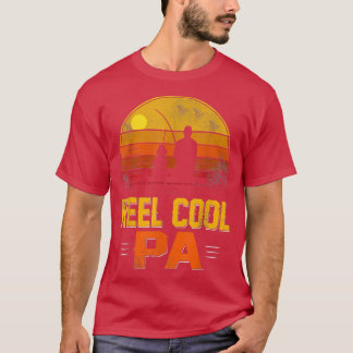 Camiseta El regalo del Día del Padre Gracioso Reel de pesca